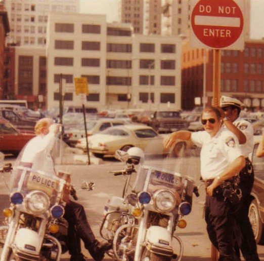 Officer Mike DeHaven Norman Stamp Tom Richburg 1984