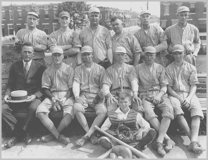 BPD baseball team 1930s