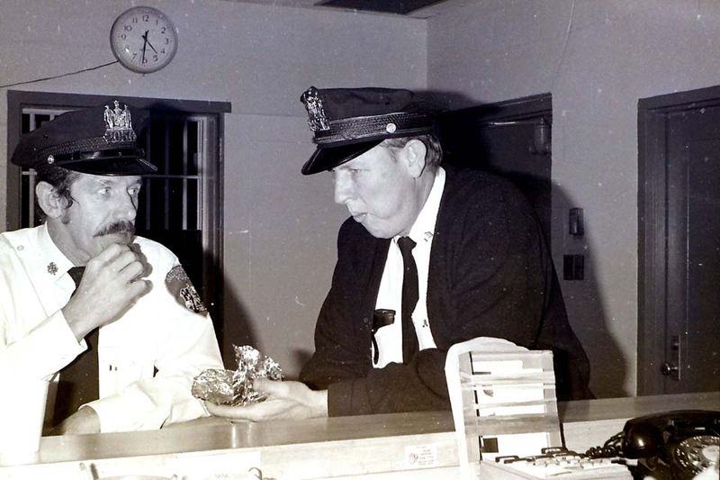 Sgt Staley and Al Miller