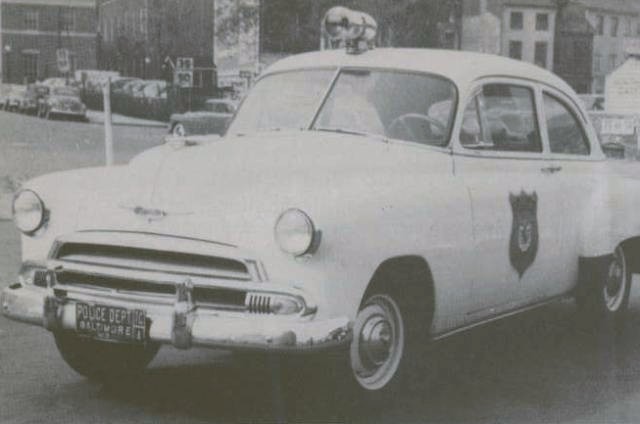 1950s Chev traffic car