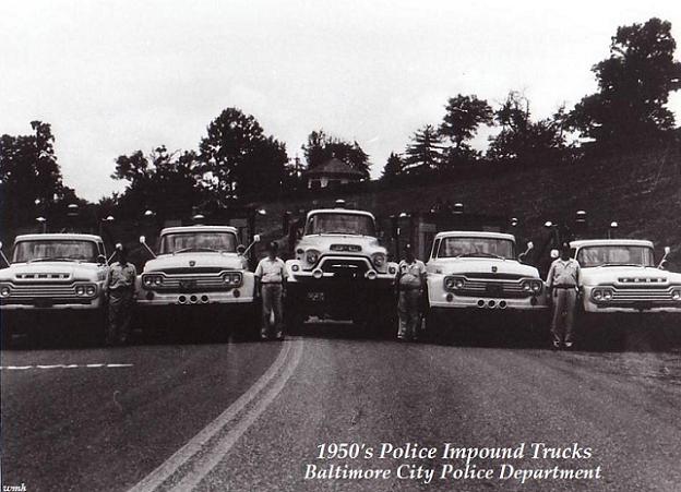 1950s tow trucks