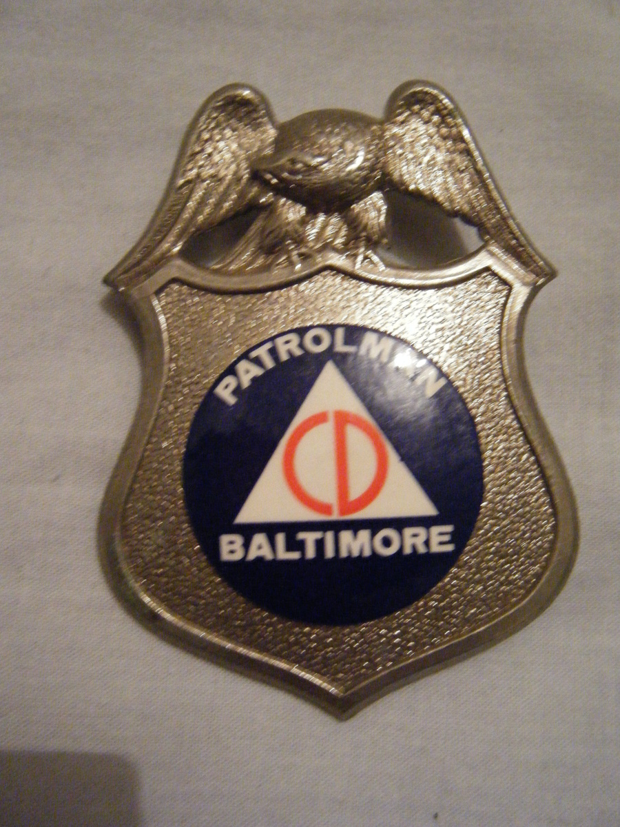 civil defense badge