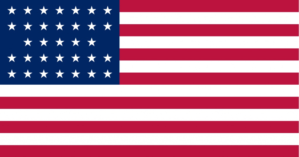 1860 us flag