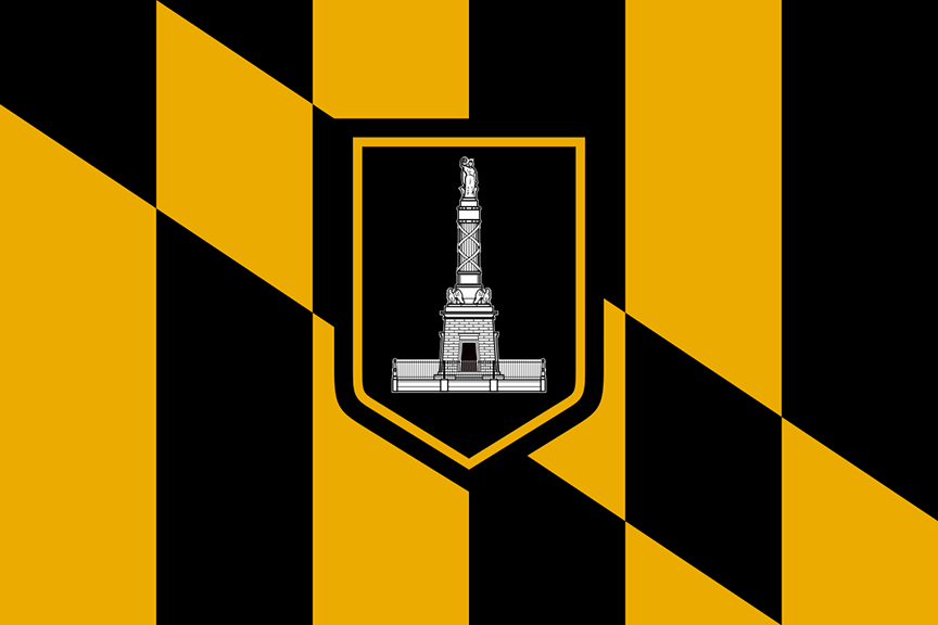 Flag of Baltimore Maryland.svg72