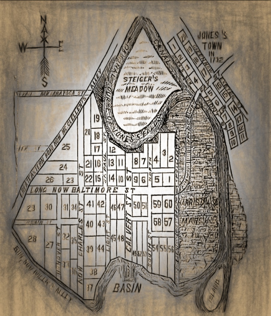 Jones Town Map i