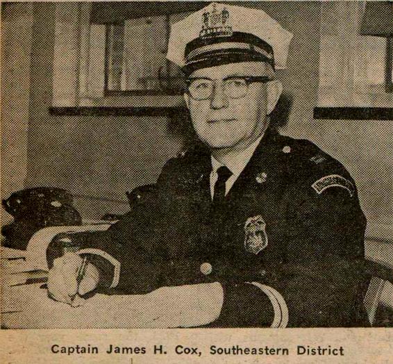 Cox James Captain SED 1965