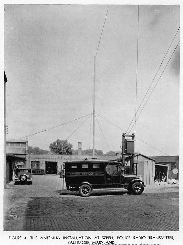 4 August 1933 Police Wagon radio Ant 72