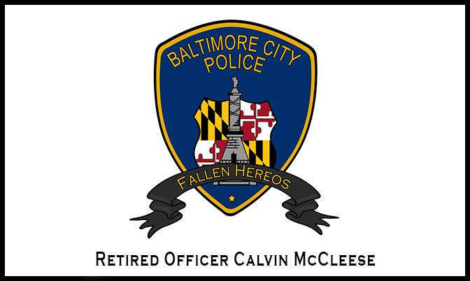 Retired Officer Calvin McCleese