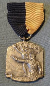 1935 bpd police pistol medal