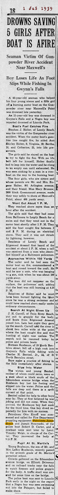 The Baltimore Sun Sat Jul 1 1939 72