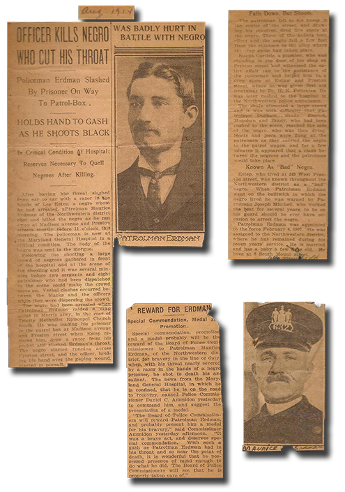 Officer Maurice erdman newspaper article2i