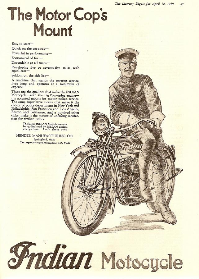 indian motorcycle 1919