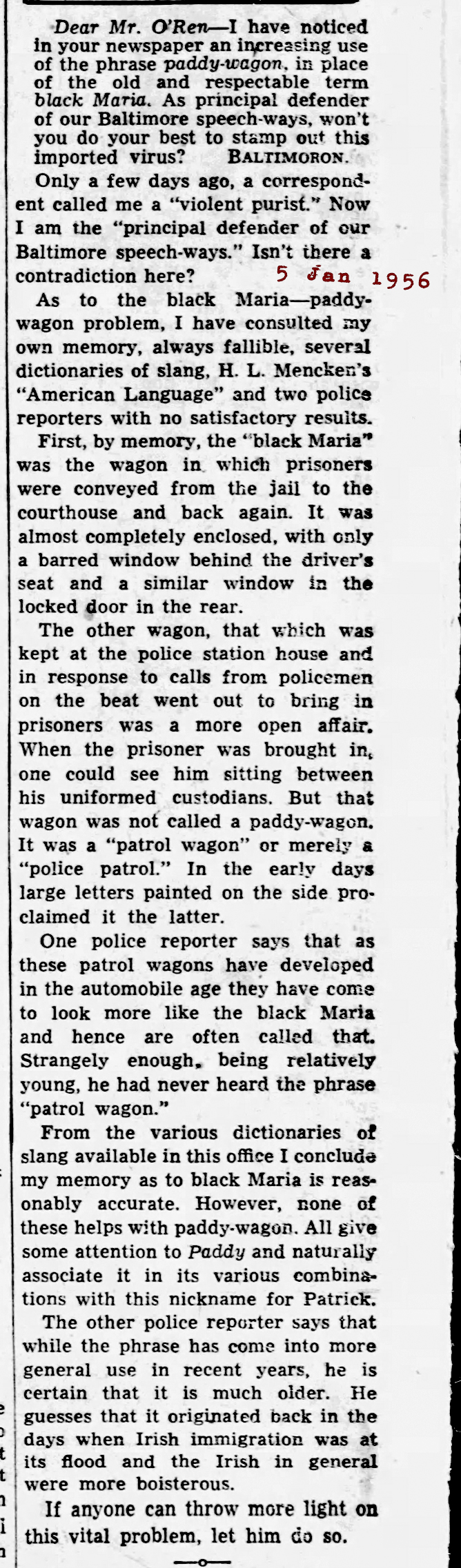 The Baltimore Sun Thu Jan 5 1956 72