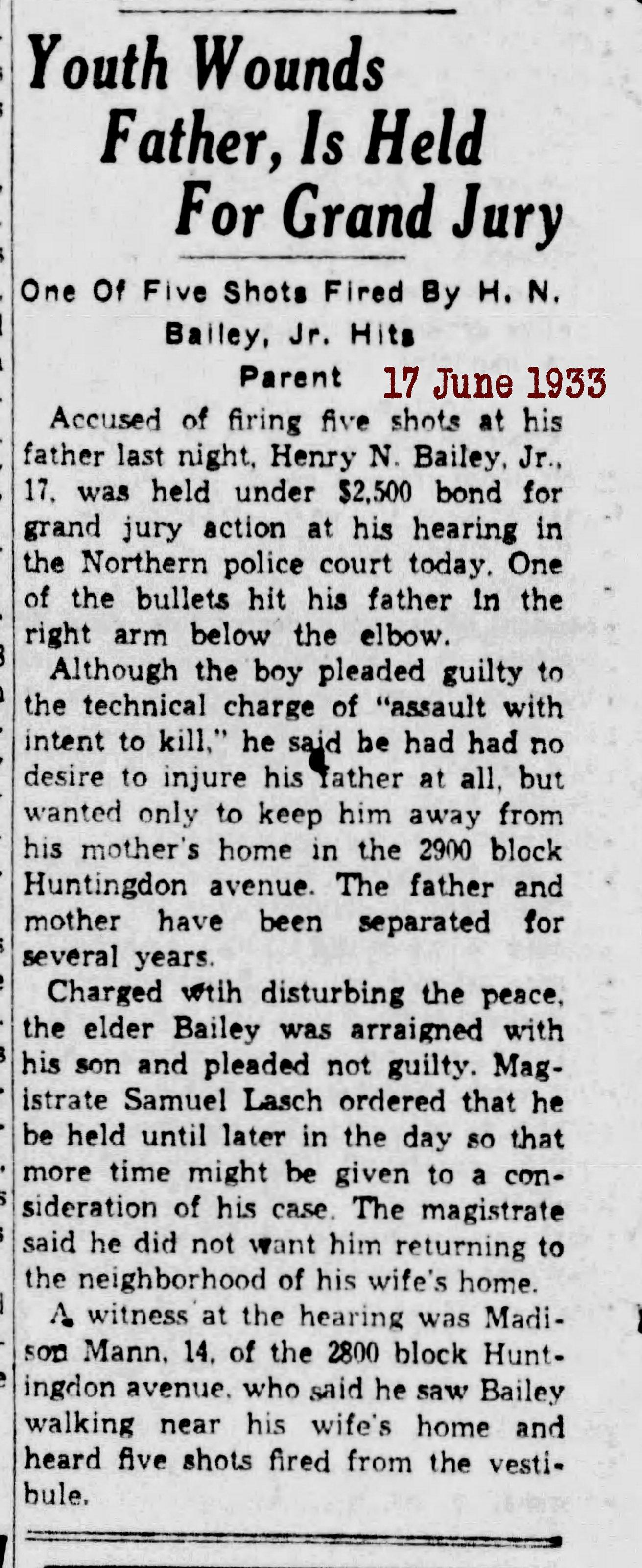 sun article 17 june 1933 son shoots dad