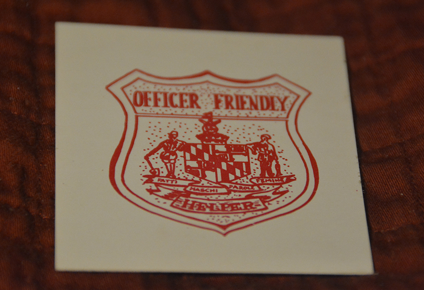 BPD Officer Frendly sticker 72