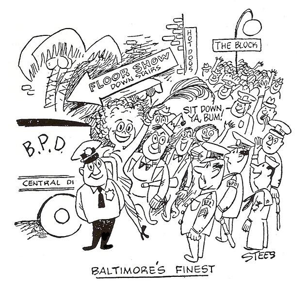Baltimore Finest Cartoon
