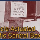 Vehicle Actuated Traffic Control Box